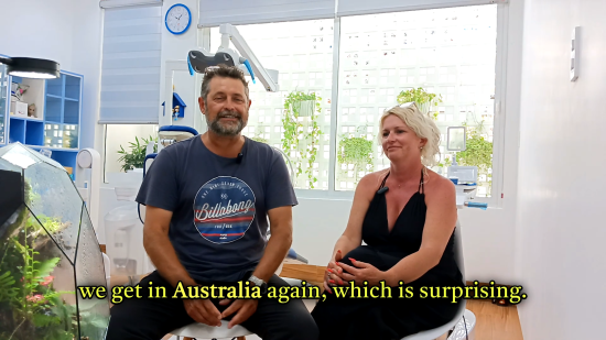 Mr.Darren and Mrs.Melissa’s from Australia review.